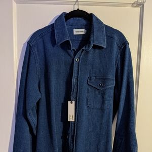 Taylor Stitch Sashiko Cash shirt size 38 S